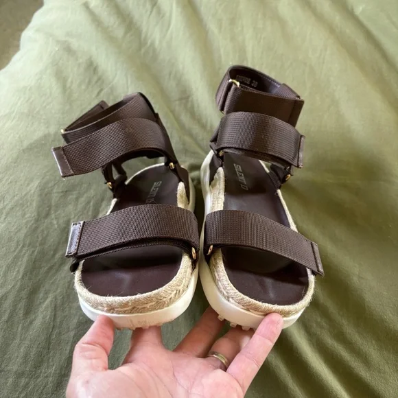 Silent D | Anthropologie Trevor gladiator sandals in brown - Picture 5 of 9